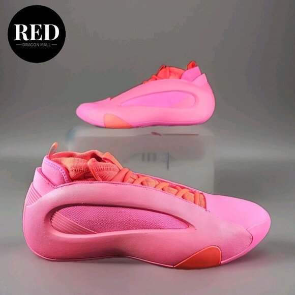 Adidas Harden Vol. 8 Flamingo Pink Orange Basketball Shoes IE2698 - Men\'s Sz 14 main image 7
